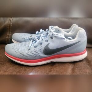 Nike Air Zoom Pegasus 34 Women Shoes Size 10 Ocean Blue Running Sneakers